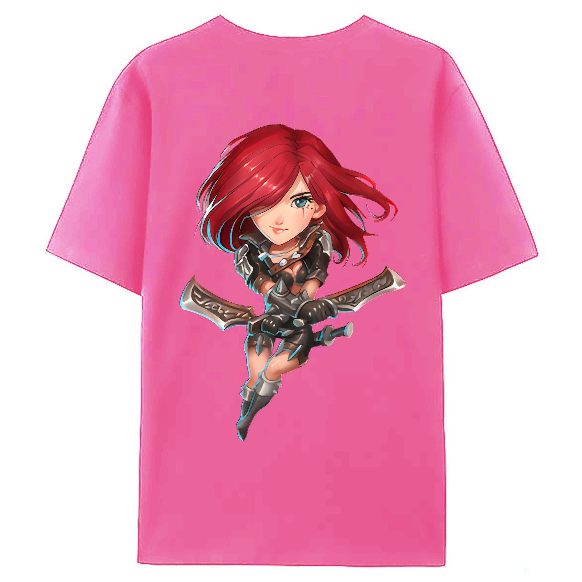 （画像用） リーグ・オブ・レジェンド League of Legends LOL レディース半袖Tシャツ(バックプリント)